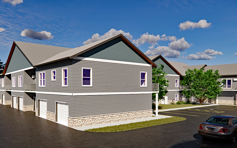 Meridian Commons Phase 2 building