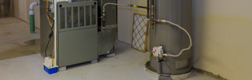 Boiler in a Central WI basement